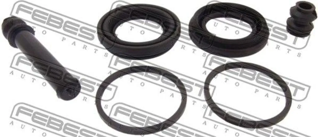 FEBEST 0475-V75F Kit di riparazione, pinza freno OE 4605B468 compatibile con Grandis, Pajero, Proudia