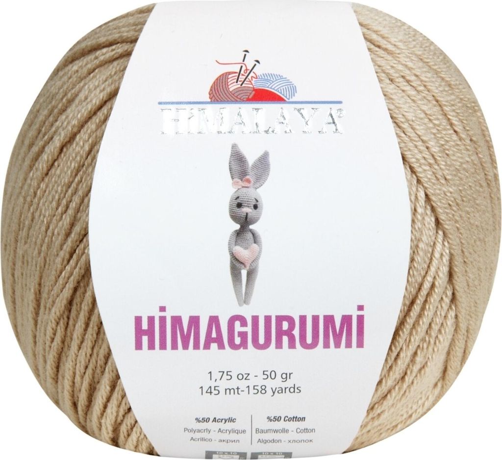 Filato per maglieria Himalaya Himagurumi 30168 Wet Sand Immagine del prodotto 