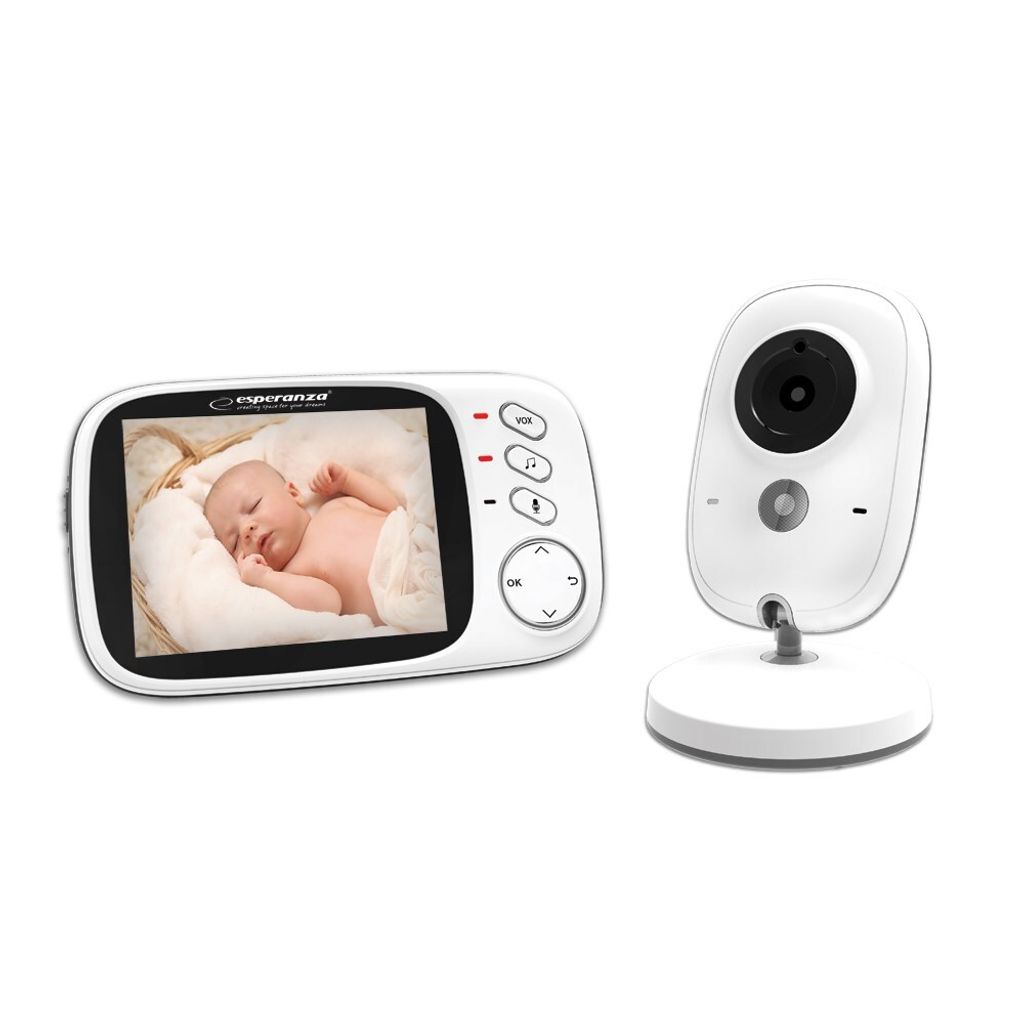 Esperanza EHM002 LCD baby monitor 3,2" biela Obrázok produktu 