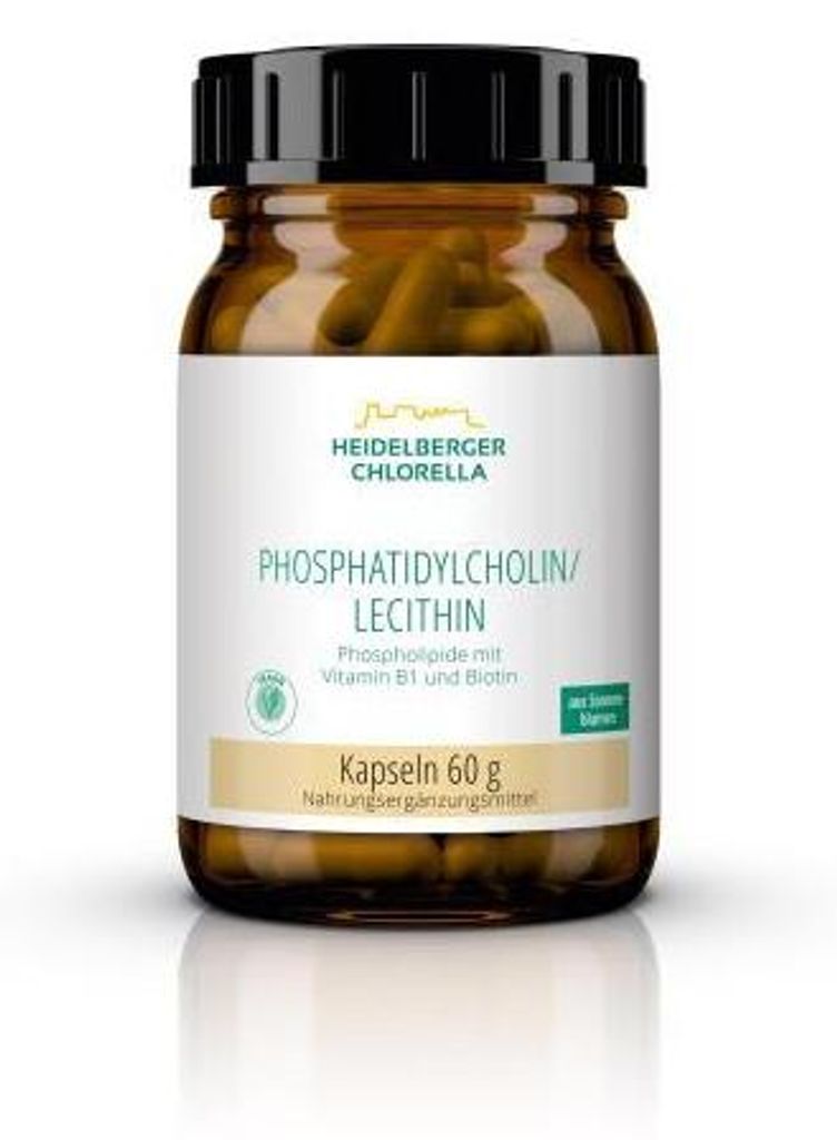 Heidelberger Chlorella Phosphatidylcholin / Lecithin Kapseln, 120 St. Kapseln