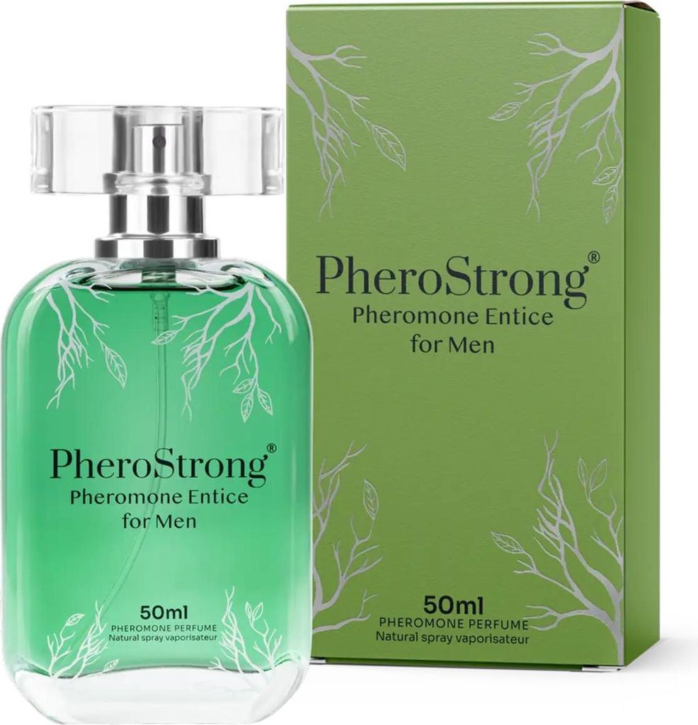 PheroStrong Pheromone Entice für Männer - Steigern Sie Selbstbewusstsein und Magnetismus.