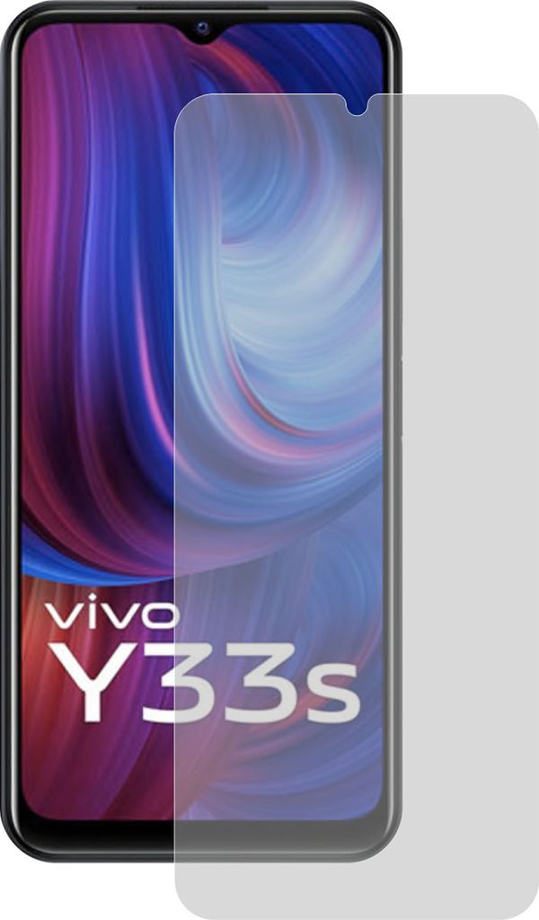 Vivo Y33s 2x Premium Panzerfolie 7H Schutzfolie Antibakteriell Antischock