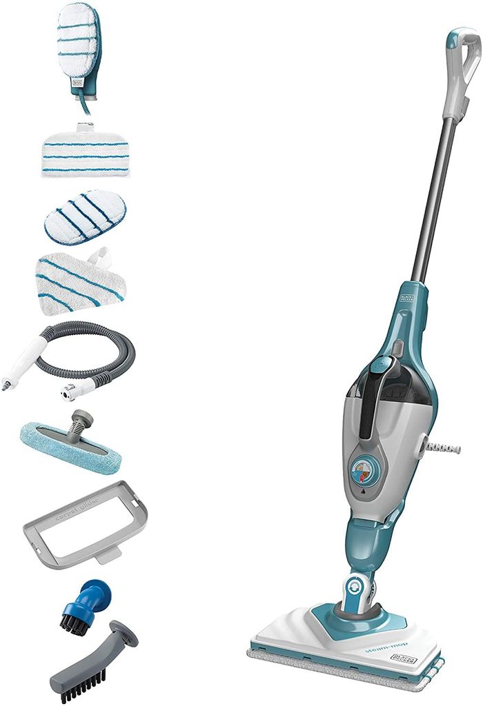 Black&Decker BHSM166DSM Dampfmop 1600W mit Zubehör Produktbild 