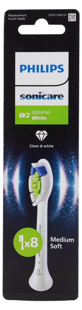 Philips Optimal White HX6068/87 8 główki szczoteczki, 8 Zdjęcie produktu 