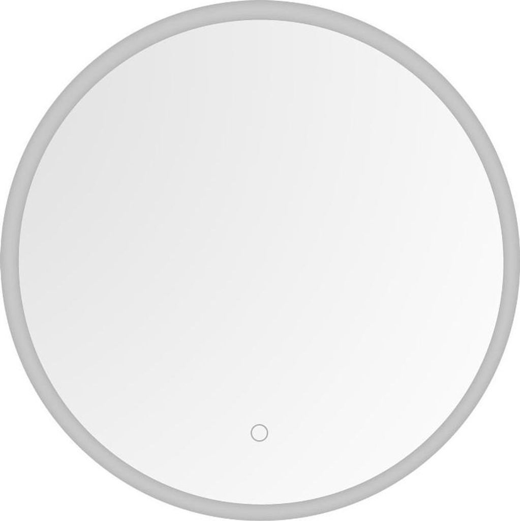 ZUMALINE Runder LED-Badezimmerspiegel mit Beleuchtung, Durchmesser 60 cm, 636 lm, 3000+4000+6000 K, Schutzart IP44, transparent - LUSTRO D2311