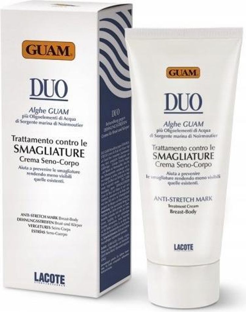 Guam Krem Przeciw Rozstępom Do Ciała I Biustu 200 Ml. Zdjęcie produktu 