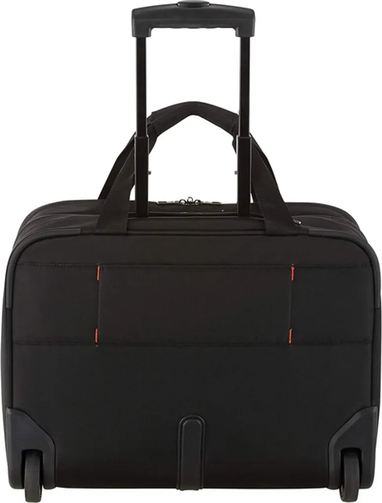 Petit sac de voyage à roulettes Samsonite souple noir de 26,5L