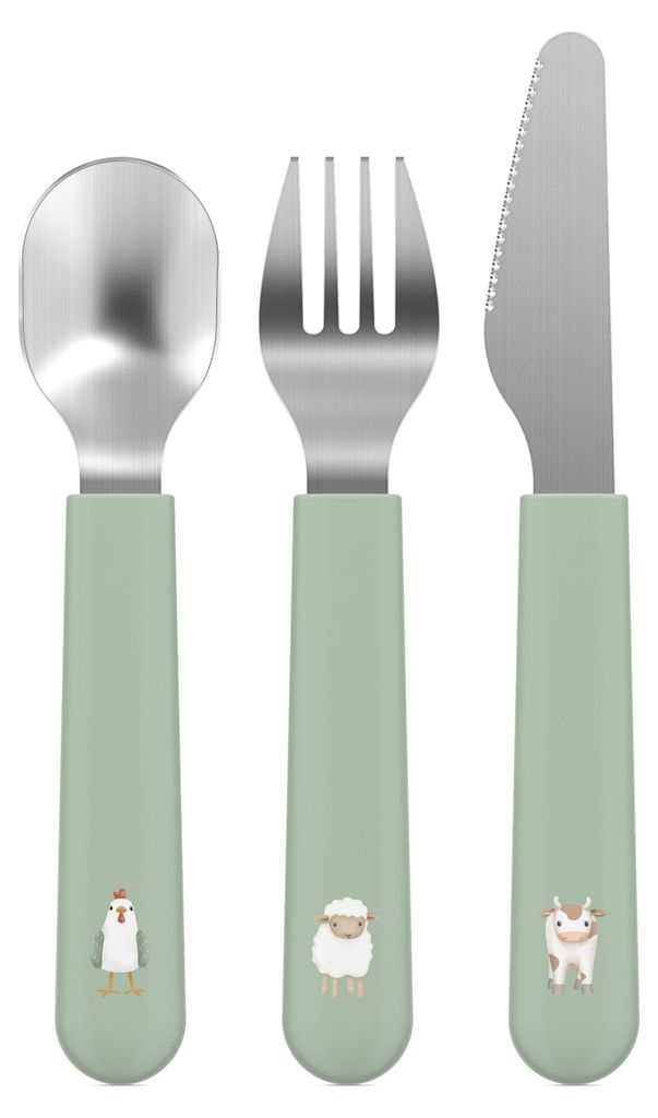 Mepal - Kinderbesteck 3-teiliges Set Mio Little Dutch - Produktbild 
