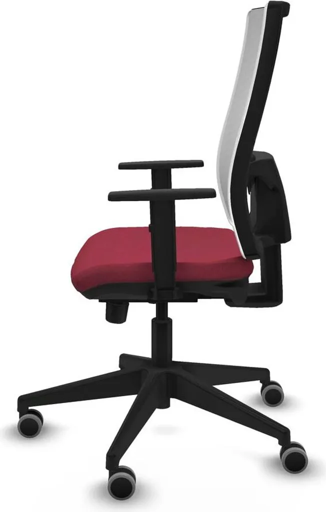 Siège de bureau ergonomique 1D066G0 Piqueras y Crespo réglable rouge - 3