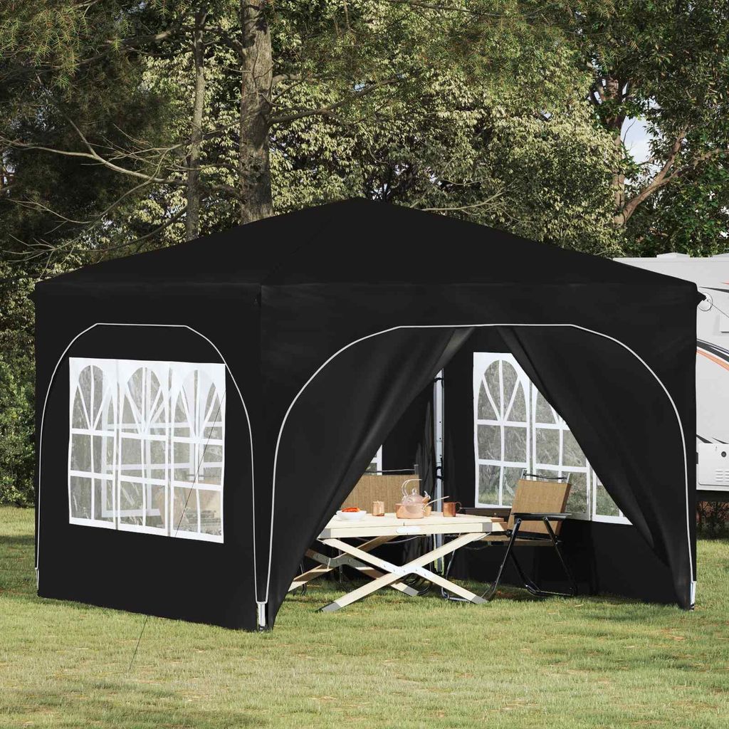 Möbel Pop-up Partyzelt 290 x 290 x 245 cm SchwarzPavillons & Partyzelte - Pavillons & Partyzelte c6656