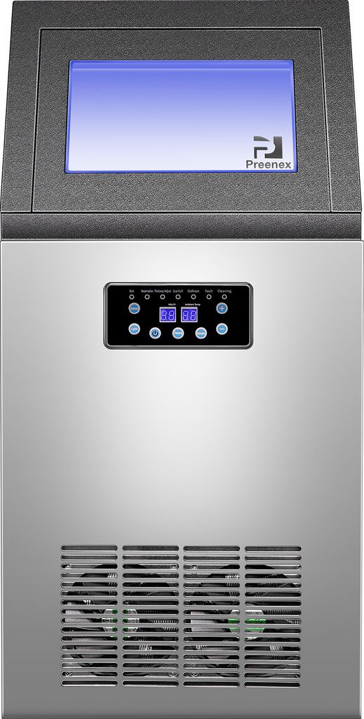 36pcs 60kg/24h Kommerzielle Eiswürfelbereiter Eismaschine Produktbild 13
