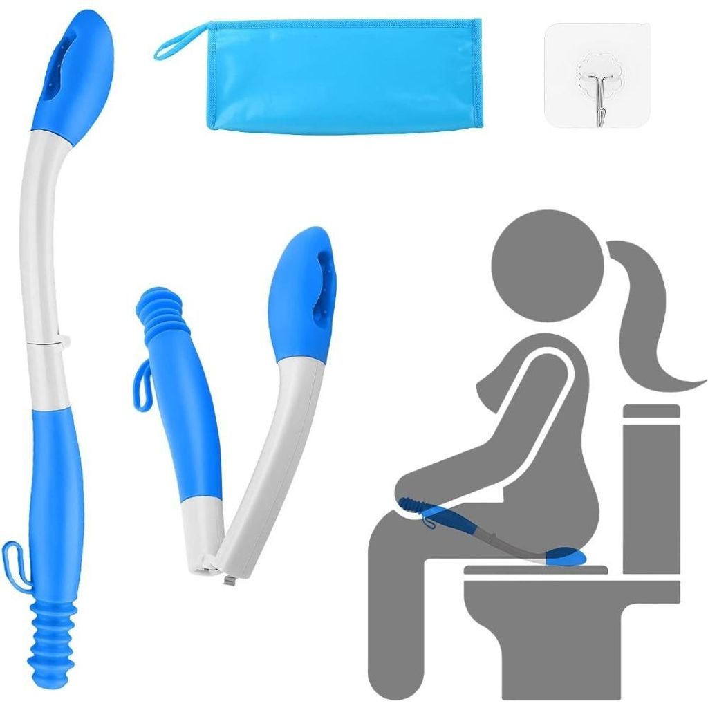 Aide à l'essuyage à long manche – Accessoire pratique pour Image du produit 