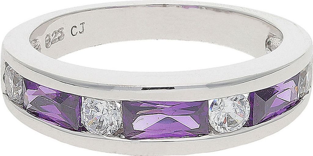 JuwelmaLux Ring 925 Silber mit synth. Zirkonia JL10-07-2844 54