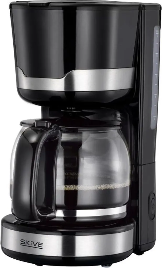 Machine à café pour Petit Déjeuner Skive Noir 1,5 L Verseuse Isotherme