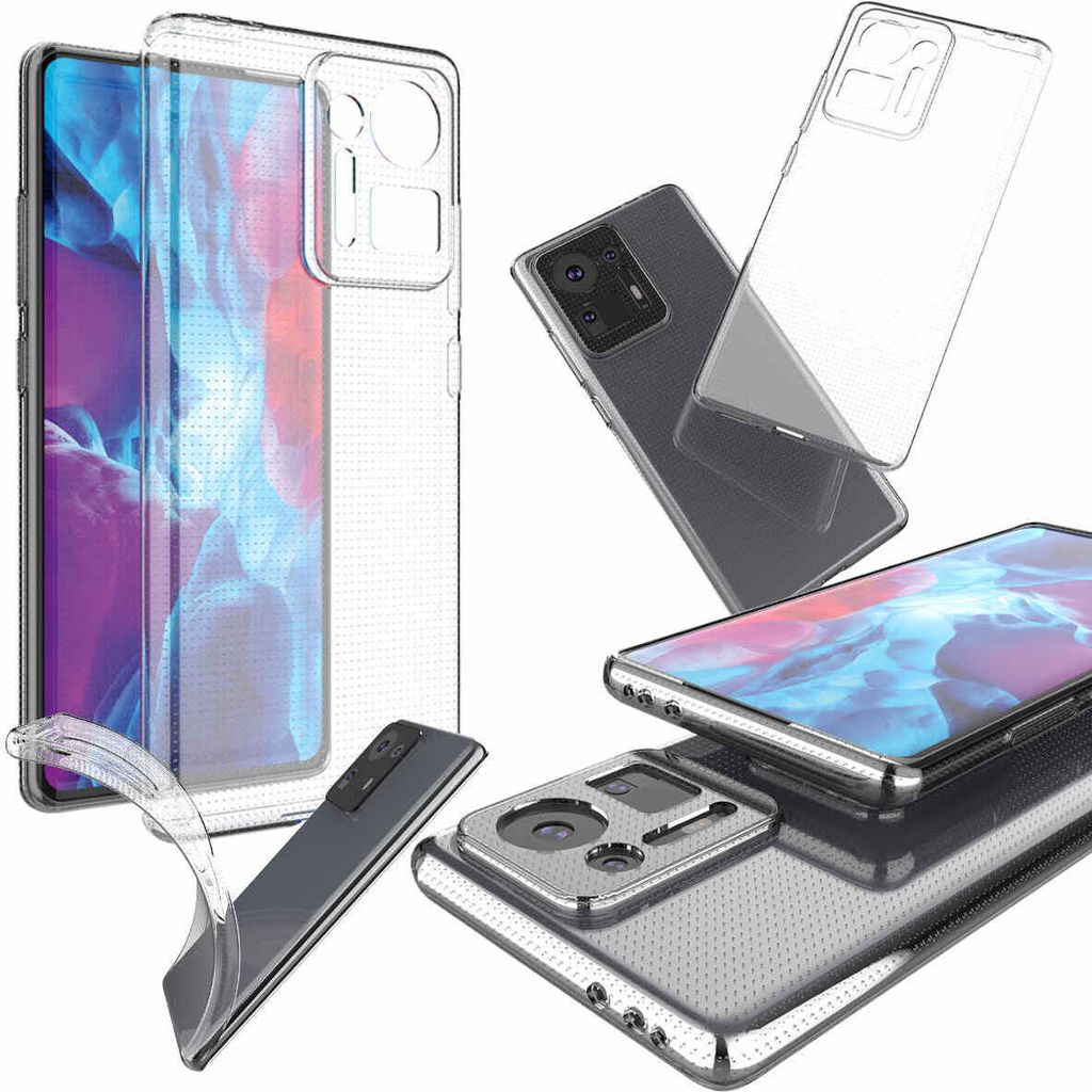 Für Xiaomi Mi Mix 4 Silikon Case Schutz Transparent Handy Tasche Etuis Hülle Neu