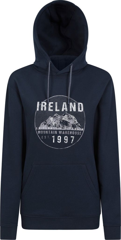 Mountain Warehouse - "Ireland" Kapuzenpullover Über den Kopf für Damen MW3743 (M) (Marineblau)