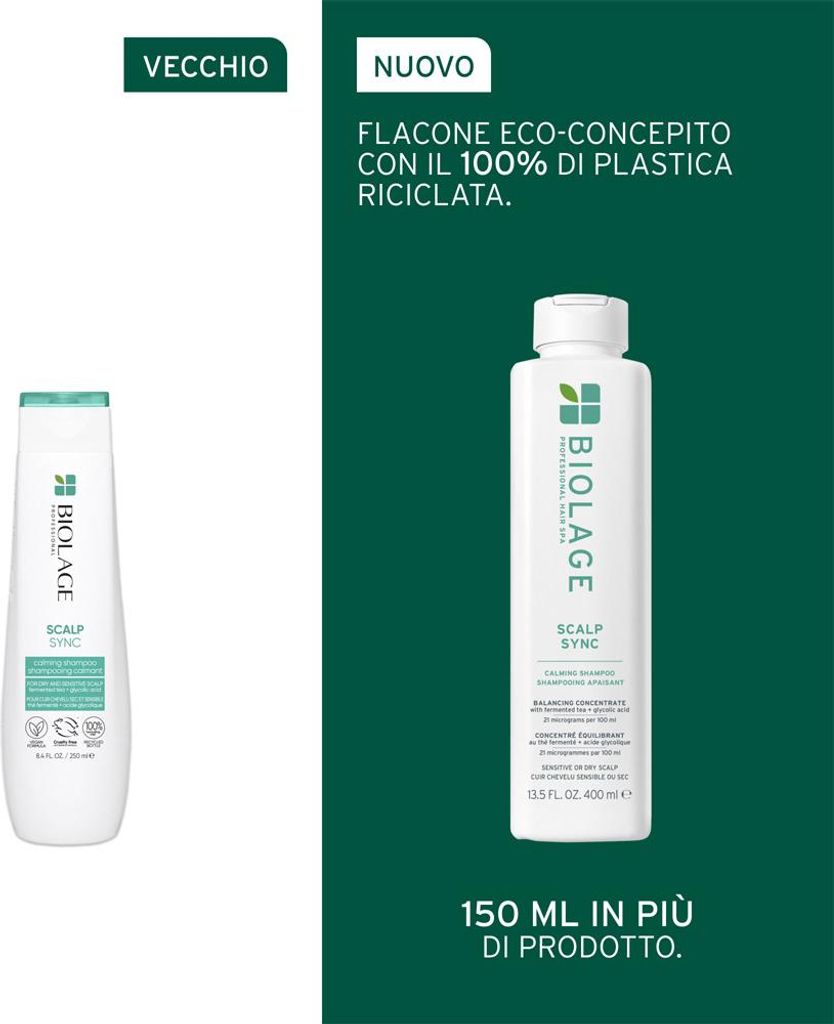 Biolage Professional Hair Spa Scalp Sync Calming Shampoo Immagine del prodotto 