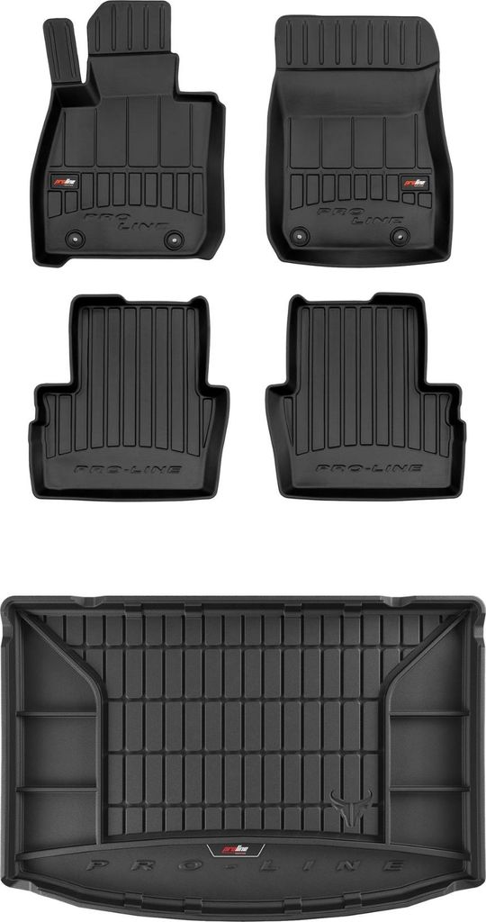 FROGUM 3D Gummimatten und Kofferraummatte für Mazda CX-3 2014-2021