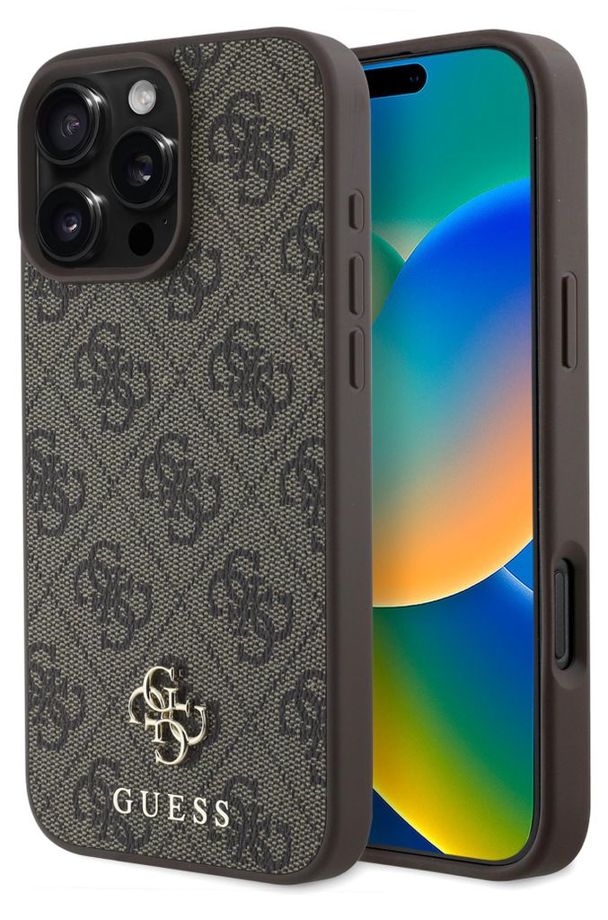 Etui Guess HcPoliuretano4G Small 4G E Classic Do Iphone 16 Immagine del prodotto 