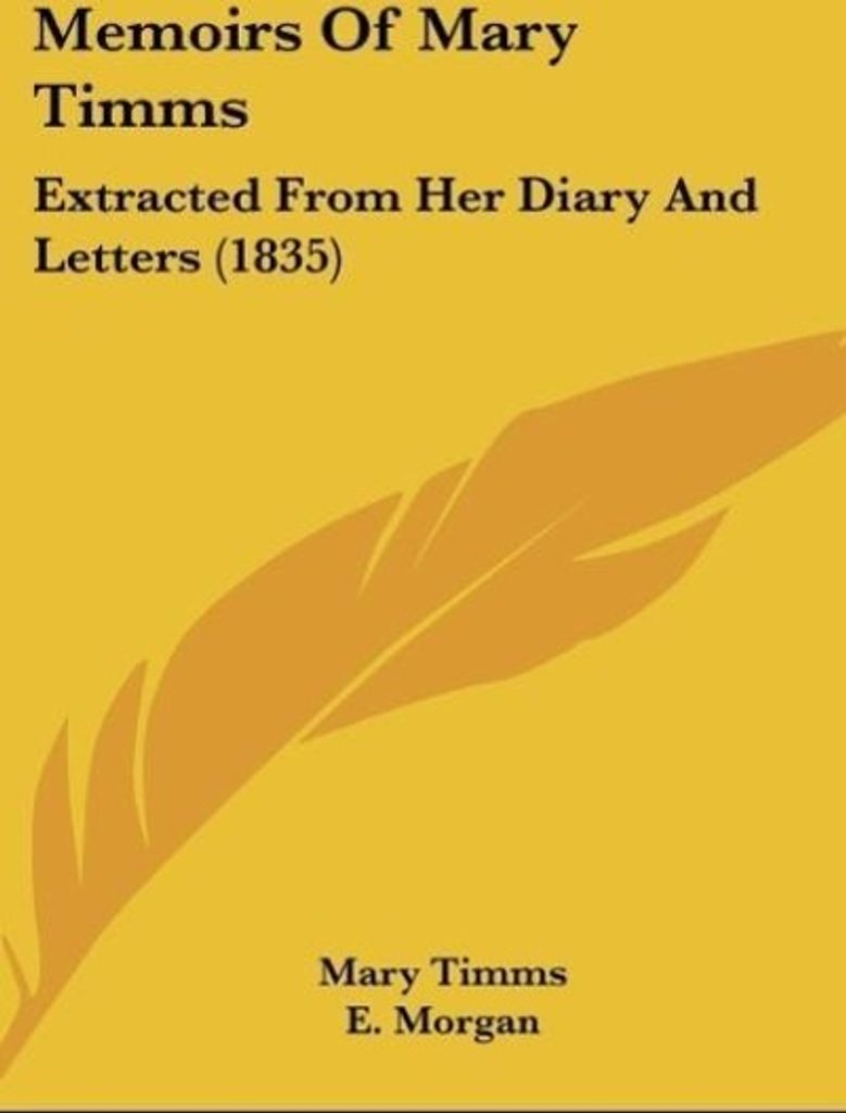 Memoirs Of Mary Timms