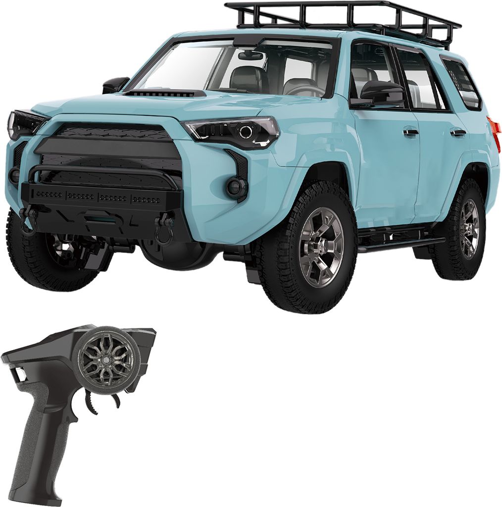 1/18 2,4 GHz Ferngesteuertes Auto, Original-4WD-Ferngesteuertes Kletterfahrzeug, Gelaendewagen-Spielzeug fuer Anfaenger, Jungen, Kinder und Maedchen