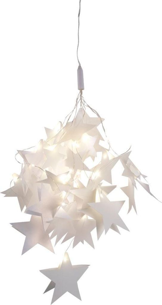 Räder Doppelstern Licht- schweif LED L.45cm, 3AA Tim/IR