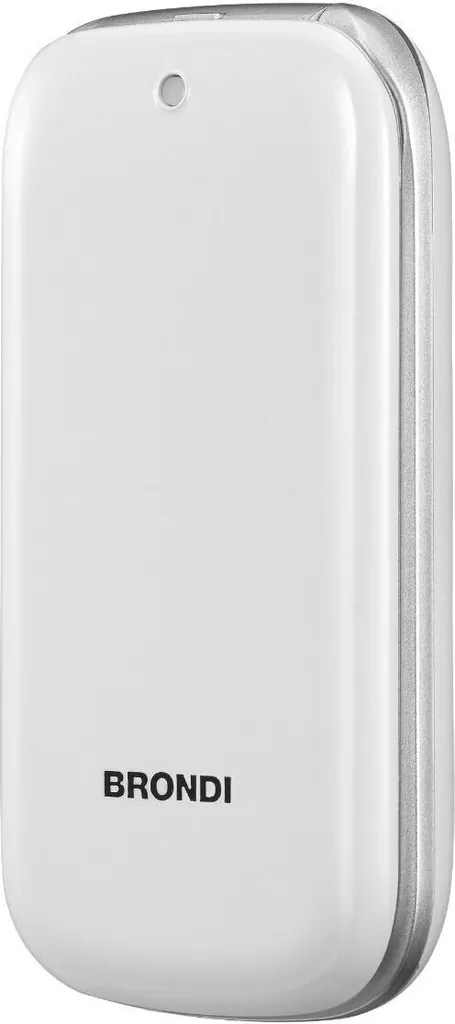 Téléphone Mobile Senior Brondi Stone+ Blanc Double SIM Simple d'Usage - 2
