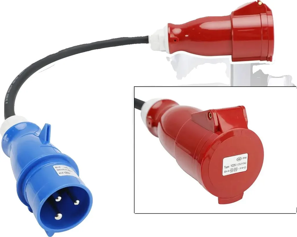 Spina 32A 380V CEE Industriale - Accoppiamento Mobile Professionale