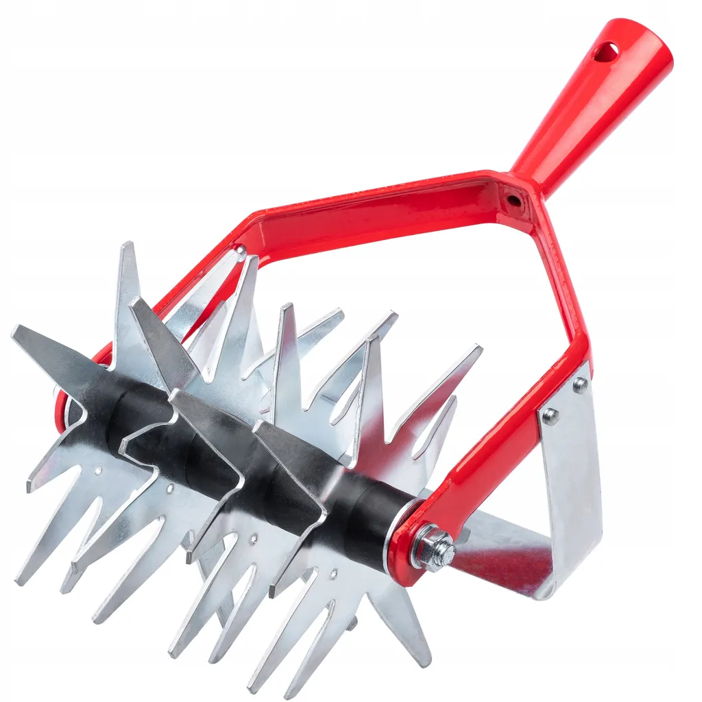 Fraise de Jardin en Acier 13cm Cultivateur Robuste KADAX pour le Sol