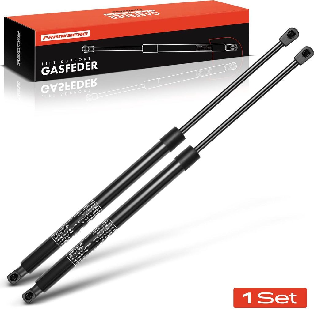 Frankberg 2x Gasfeder Dämpfer Heckklappe für Mercedes-Benz Vito Bus Vito/Mixto Kasten W639 2003-2014