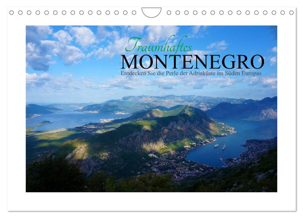 Traumhaftes Monte - Entdecken Sie die Perle der Adria im Süden Europas (Wandkalender 2027 DIN A4 quer), CALVENDO Monatskalender