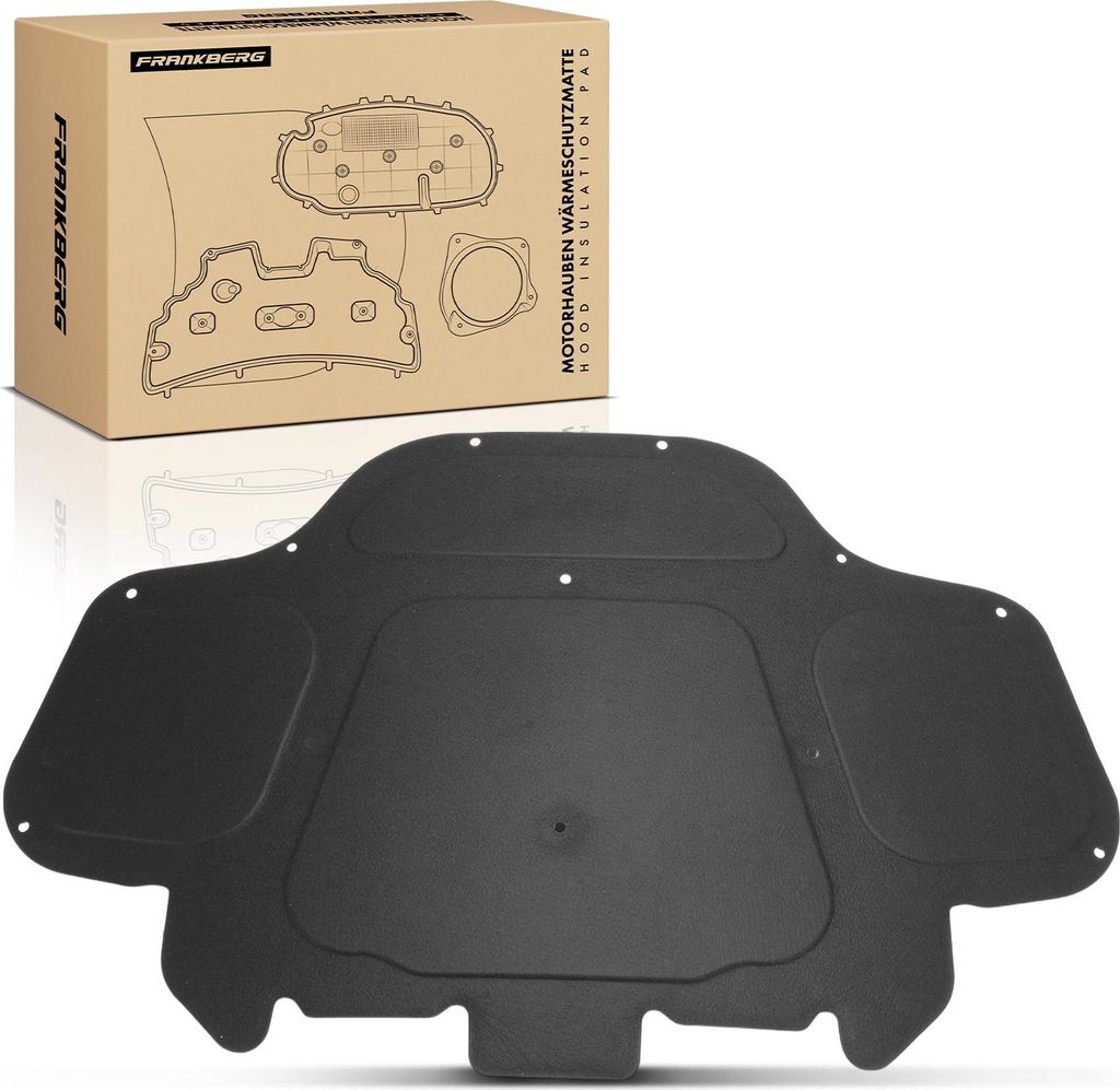 Frankberg 1x Dämmmatte Motorhaubendämmung Motorhaube für BMW F95 G05 F96 G06 3.0L