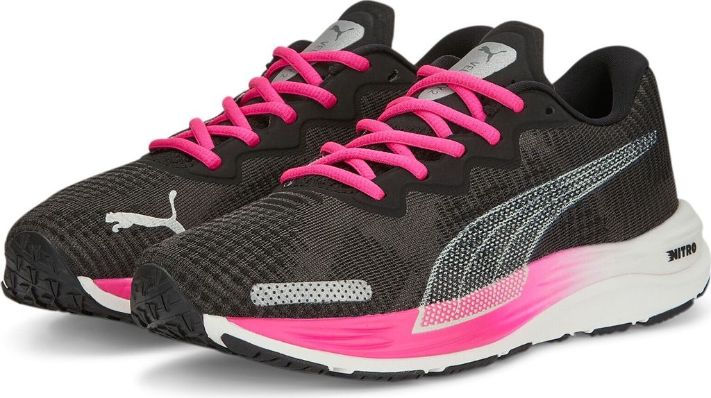 Puma Velocity NITRO 2 Fade (W) - Damen Laufschuhe Schwarz 378527-03 , Größe: EU 39 UK 6