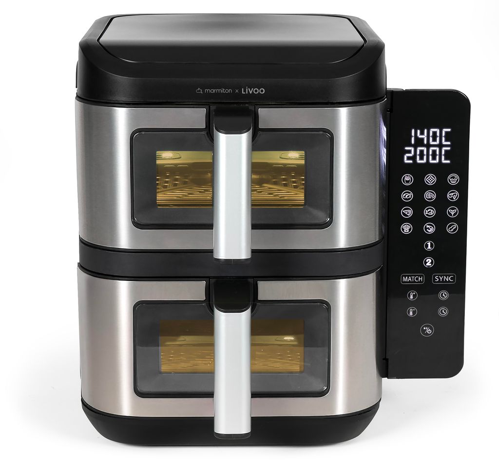 2 friggitrici ad aria da 5,5 l e 2800 w Livoo DOC344CO Immagine del prodotto 