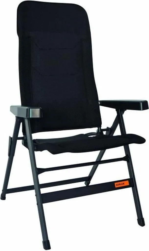 Fauteuil Major Noir Soplair : Fini le Mal de Dos en Camping-Car