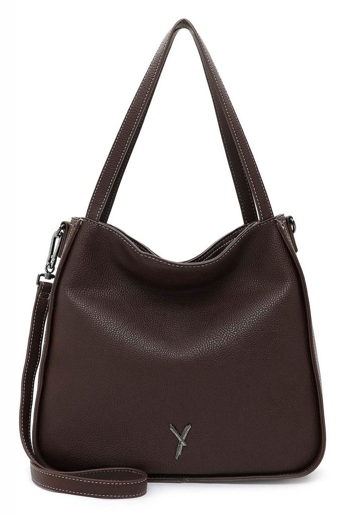 SURI FREY Schultertasche Umhängetasche Gitty Shopper Brown Produktbild 