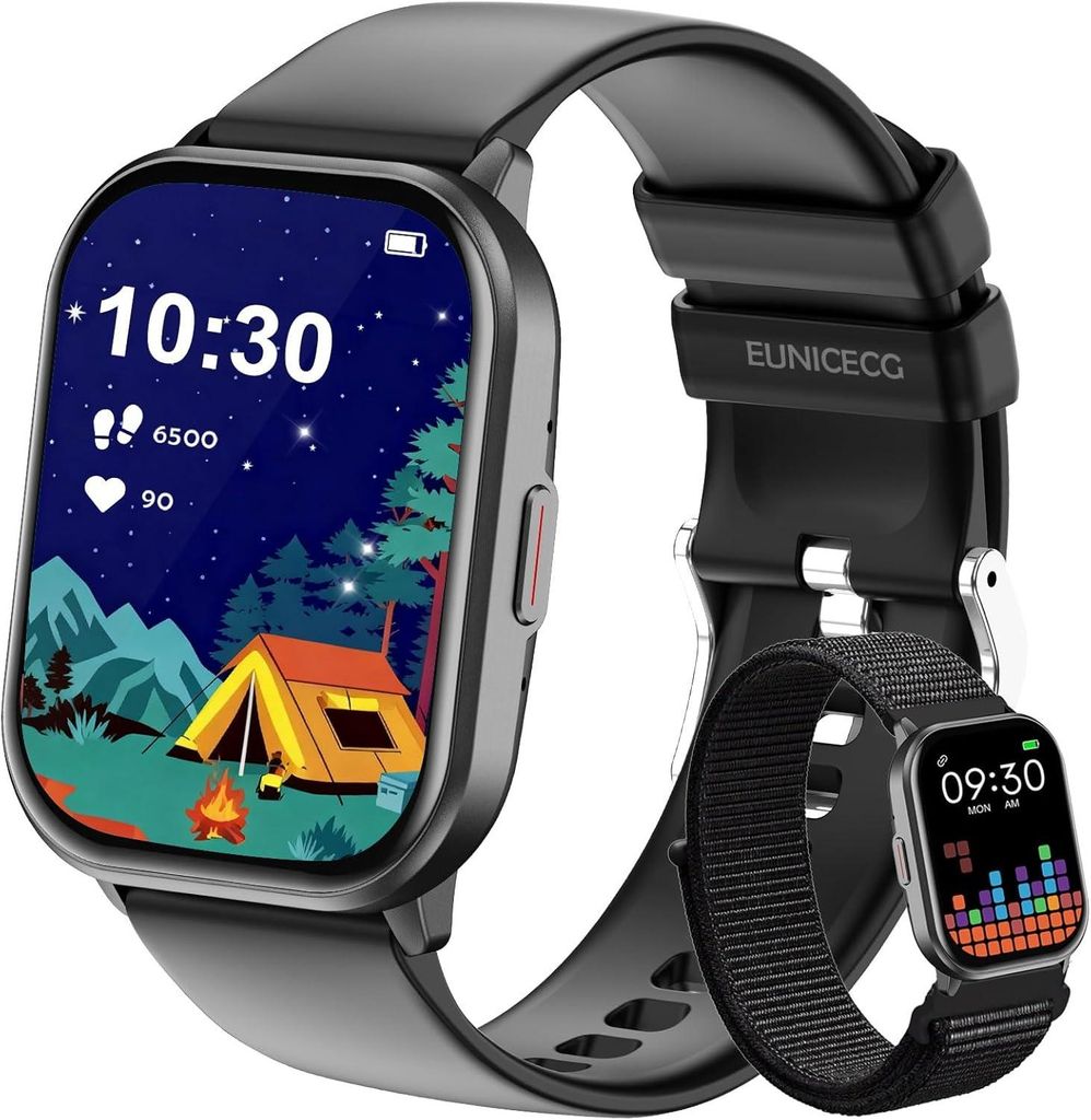Smartwatch Kinder für Junge Mädchen - Schrittzähler Herzfrequenz Schlaf 100+ Sportmodi Wecker Spiele Geschenk Fitness Tracker Digitale Uhr Armba...