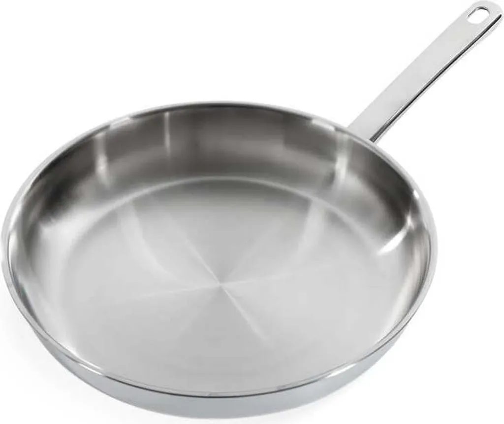 BK Bright Padella Acciaio Inox 24cm Induzione: Qualità Professionale BK