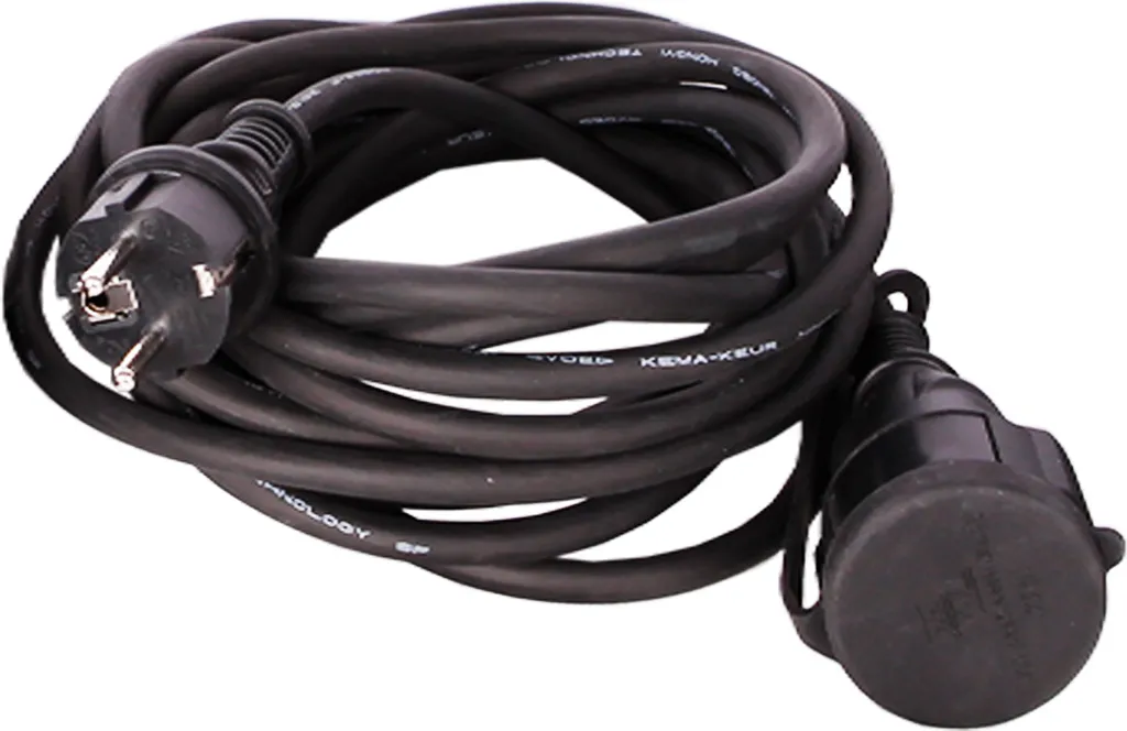 Câble de rallonge IP44 Outdoor 20 mètres pour jardin et usage externe