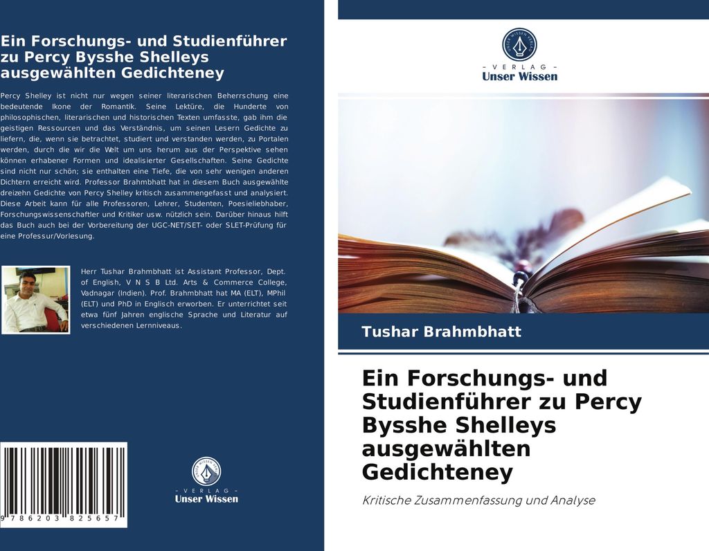 Ein Forschungs- und Studienführer zu Percy Bysshe Shelleys ausgewählten Gedichteney