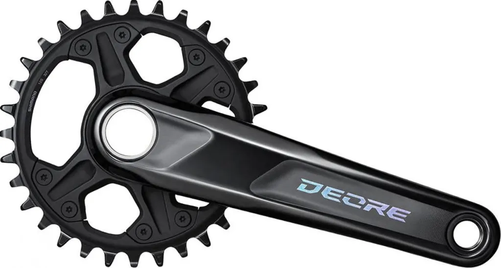 Pédalier Shimano Deore 165mm FC-M6130 Rigide et Précis en 32 Dents