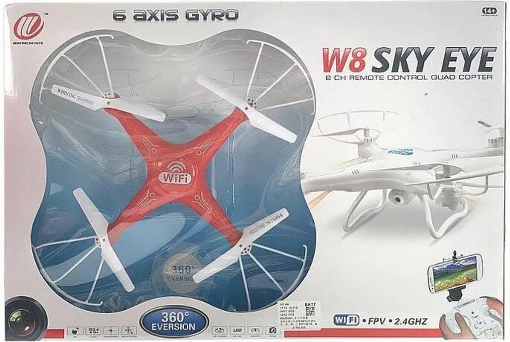 Drone RC avec caméra grand angle et mode de suivi automatique