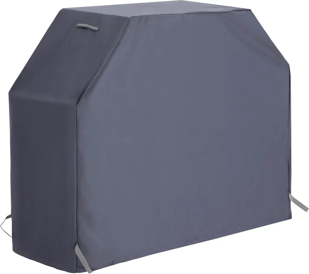 Housse barbecue imperméable grise anti-UV - Textile haute résistance