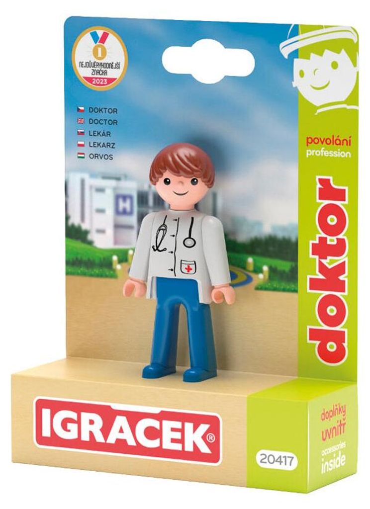 Igráček Doktor - figurka s příslušenstvím Obrázek produktu 