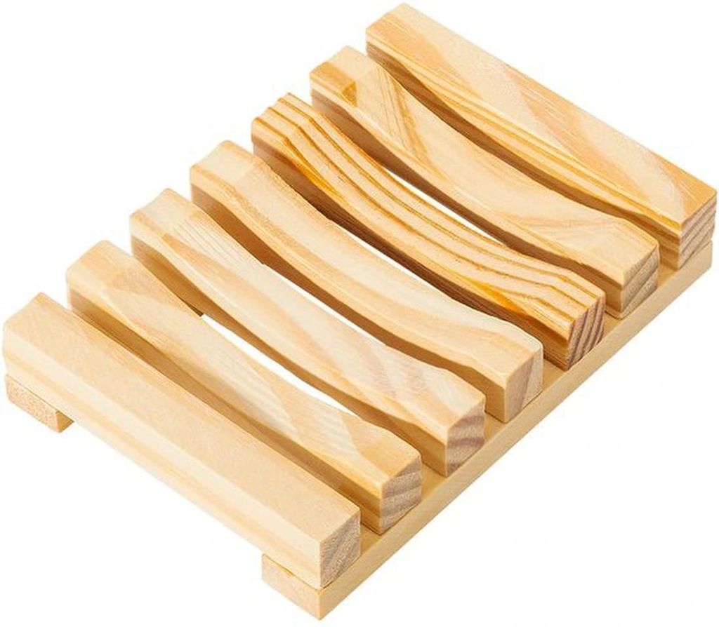 Holzeepdose für den Badezimmerbereich