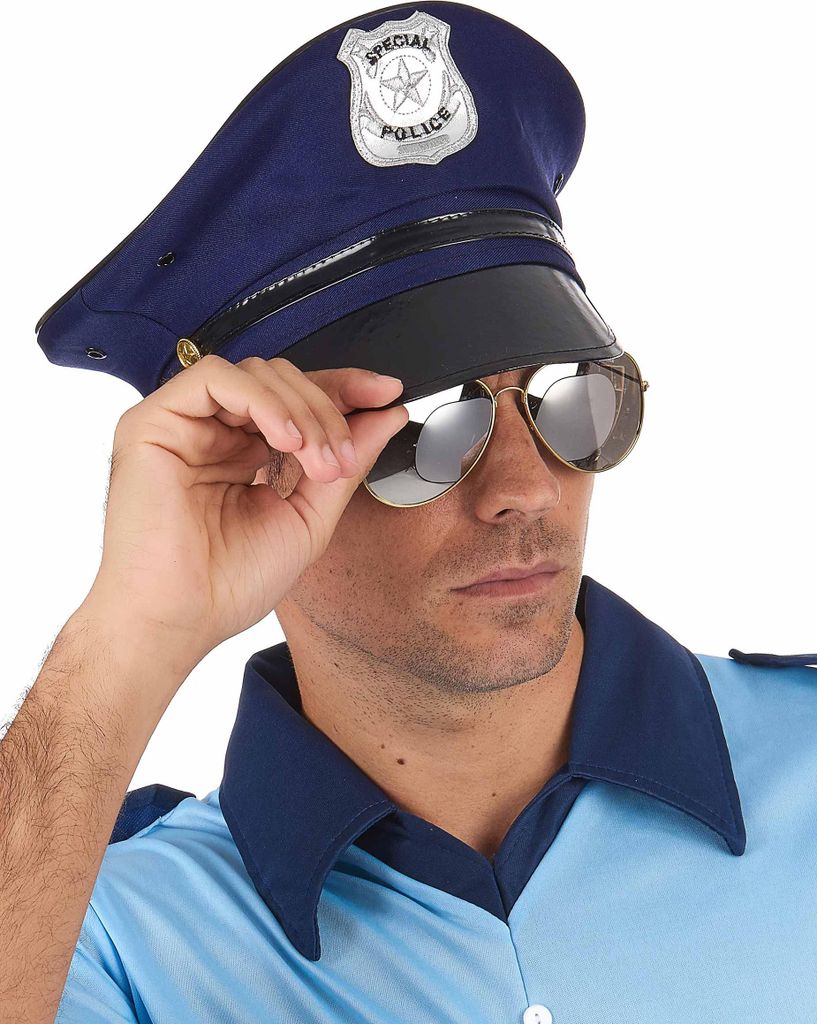 Policejní čepice pro dospělé Obrázek produktu 