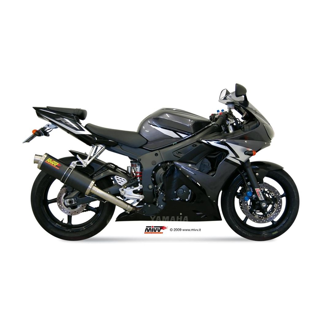 MIVV GP Carbon Slip-On Auspuff genehmigt für YAMAHA YZF 600 R6