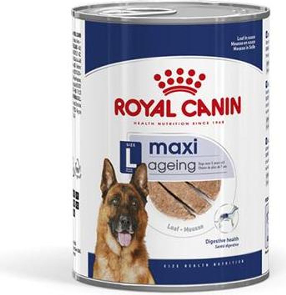 ROYAL CANIN Maxi Ageing Loaf - Nassfutter für Hunde - 410g