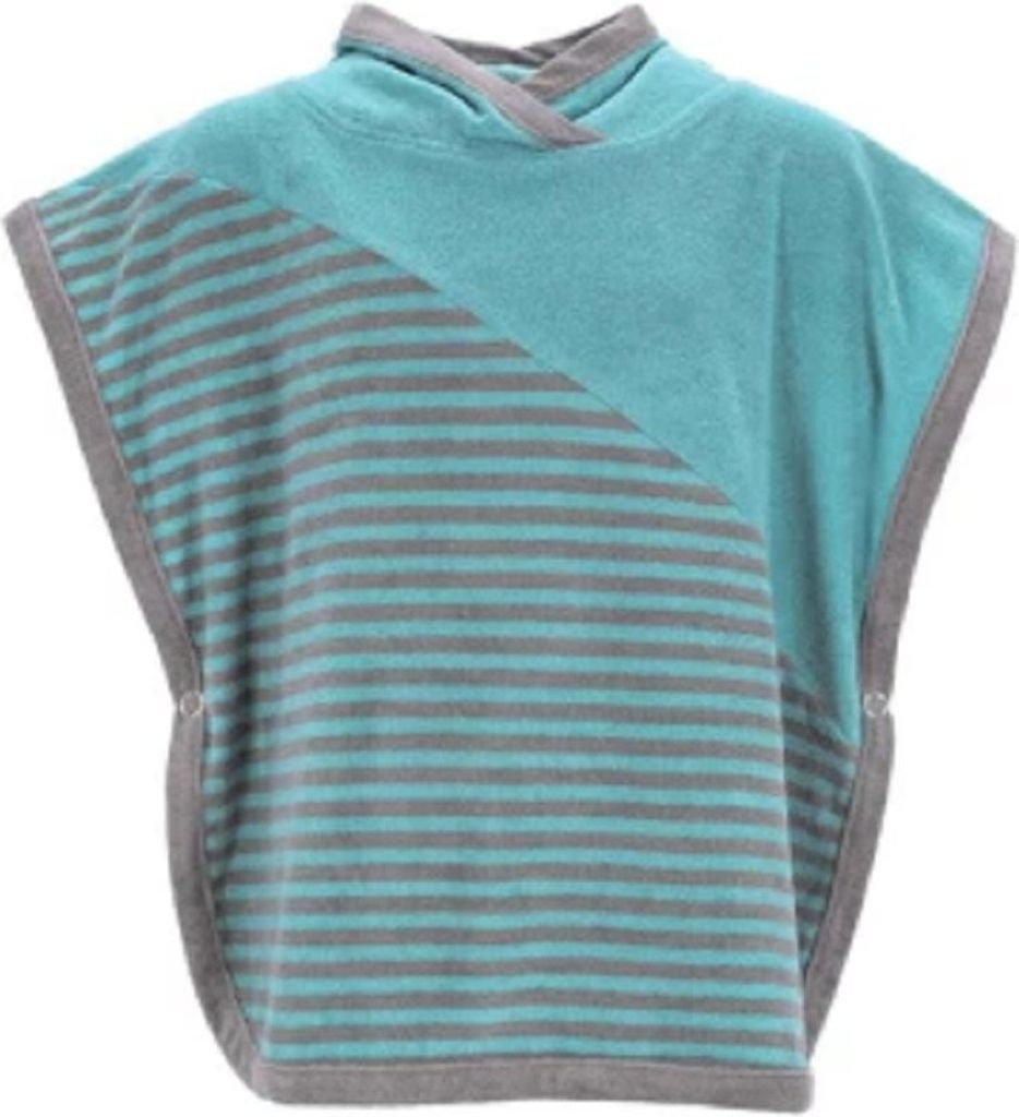 Vossen Schwimmponcho „De Luxe“, Blau und Grau, Onesize Produktbild 