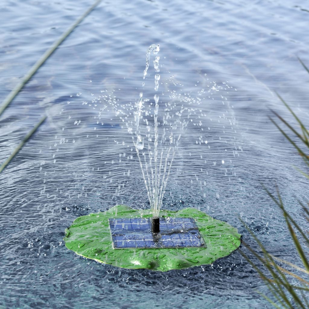 HI Solární plovoucí jezírkové čerpadlo Lotus Leaf Obrázek produktu 